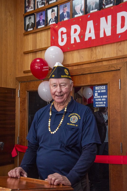 Adjutant Jim Beattie talks about the steps he made to secure the grant.